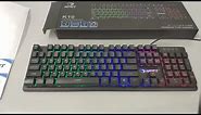 How to use NPET K10 wired backlit gaming keyboard (US Layout)