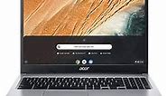 Acer Chromebook 315, Intel Celeron N4000, 15.6" HD Display, 4GB LPDDR4, 64GB eMMC, Gigabit WiFi, Google Chrome, CB315-3H-C4QE