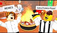 ROBLOX Work at a Pizza Place Funny Moments Part 5 (MEMES) 🍕