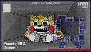 DO YOU KNOW THAT TAILS DOLL START IN THE BASEMENT !? fnas maniac mania all characters in cams
