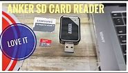 Review Anker 2 in 1 USB 3.0 SD Card Reader SDXC Micro SD Cards