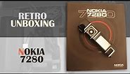 Nokia 7280 retro unboxing and review (Lipstick phone)