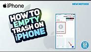 How to Empty Trash on iPhone - Clearing Deleted Files and Optimizing Storage