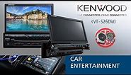 Kenwood KVT-526DVD Single Din DVD 7" Touchscreen Motorized