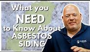 What to Know When Replacing Asbestos Siding (Handling and Removal)
