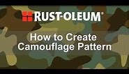 How to Spray Paint a Camouflage Pattern
