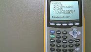 Showing R value on TI-84