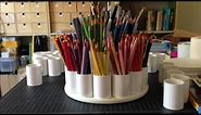 How To Make a Colored Pencil Storage Carousel (Tutorial)