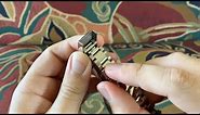 Adjusting Rolex Bracelet Size using Easylink Comfort Adjustment
