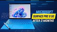 Microsoft Surface Pro 9 5G - A Detailed Review After 3 Months