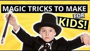 Easy Magic Tricks to Make for Kids - DIY Tricks: Vanish, Transform and More #easymagictricksforkids