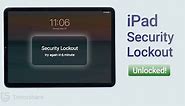 iPad Security Lockout ? Best 5 Ways to Unlock It