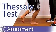 Thessaly Test⎟Meniscus Lesion