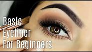 Beginners Eyeliner Makeup Tutorial | How To Apply Eyeliner