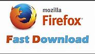 How To Download and install Mozilla Firefox PC/Laptop(Internet Browser)