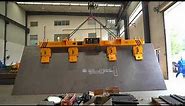 Vertical Steel Plate Lifter Lifting Clamps - Lifting Magnets Manufacturered by HVR MAG