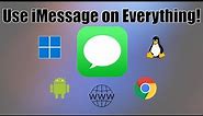 How to use iMessage on Windows, Android, Linux and Web