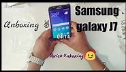 Samsung Galaxy J7 SM-J700F (Black, 16GB) √ || Unboxing ||SMART YT Support