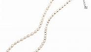 Sterling Silver White Freshwater Cultured Small Pearls Choker Necklace for Women
