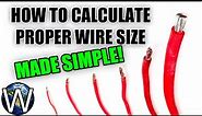 Best Wire Size For 12 Volt Circuits