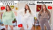 i bought and tried YOUTUBER clothing brands! (parallel apparel, future self + zoella, thirtyyears)