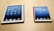 iPad mini vs. iPad 4th Generation