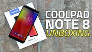Coolpad Note 8 Unboxing and First Look
