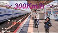 Shinkansen passing at high speed / Japan Trip 2022 (4K)