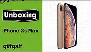 iPhone Xs Max | Phone Unboxing | giffgaff