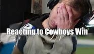Giants Fan Reacts to Cowboys Win.. 😂
