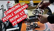 PEDALE SHIMANO DEORE XT PD-M8120 UNBOXING