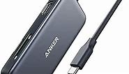 Anker USB C Hub, 5-in-1 USB C Adapter, with 4K USB C to HDMI, SD and microSD Card Reader, 2 USB 3.0 Ports, for MacBook Pro 2019/2018/2017, iPad Pro 2019/2018, Pixelbook, XPS, and More