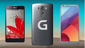 Evolution of LG G Series Smartphones (2012 - 2019)