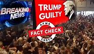Fact Check: Video of people ecstatic over ‘Trump Guilty’ newsflash at bar is a meme - not actual celebration