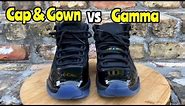 “Cap & Gown” vs “Gamma” Jordan 11 Comparison