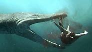 Predator X hunts in deep water | Planet Dinosaur | BBC