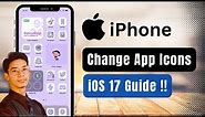 iOS 17: How to Change App Icons on iPhone (iOS 17)
