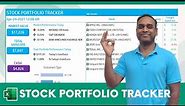 Stock Portfolio Tracker in Excel Template