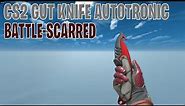 Gut Knife Autotronic (Battle-Scarred) | CS2 Skin Showcase #505