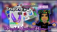 Sniping Purple Mythical Horns #488