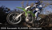 2008 Kawasaki KLX450R Comparison - MotoUSA