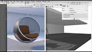 Surface Settings: Transparency in ARCHICAD