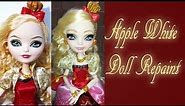 Ever After High doll [Apple White] Repaint