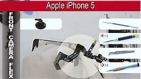 🍎 📷 💡 How to replace Apple iPhone 5 A1428, A1429, A1442 Proximity Sensor & Front Face Camera