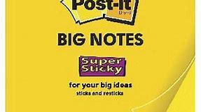 Post-it Big Notes 279 x 279mm Yellow 30 Sheet