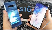 Samsung Galaxy S10 PLUS UNBOXING - PRISM BLUE
