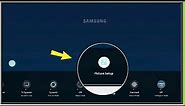 Samsung Smart Tv | Display Setting | Brightness | Contrast | Sharpness | Color