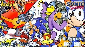Archie Sonic The Early Years Issue #13 - Issue #20
