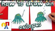 How To Draw A Cartoon Octopus