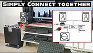 EASY Connect Subwoofer to ANY Speakers (No Sub out)